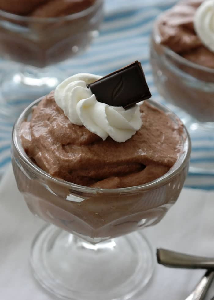 Easy Desserts With Heavy Whipping Cream
 Easy Whipped Dark Chocolate Mousse Chocolate Chocolate