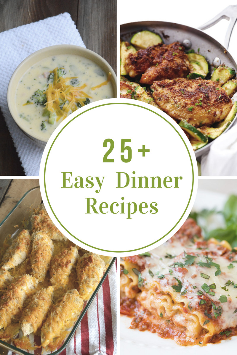 Easy Dinner Ideas
 Easy Weeknight Dinner Recipes The Idea Room