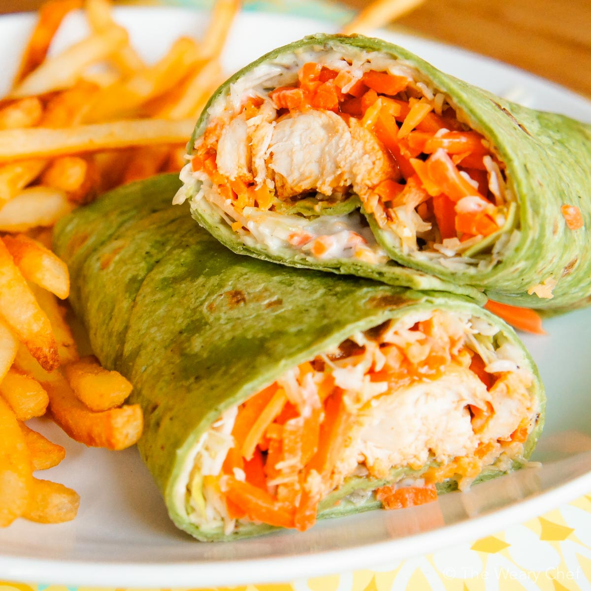 Easy Dinner Recipe
 Buffalo Chicken Wraps A fun and tasty dinner idea The