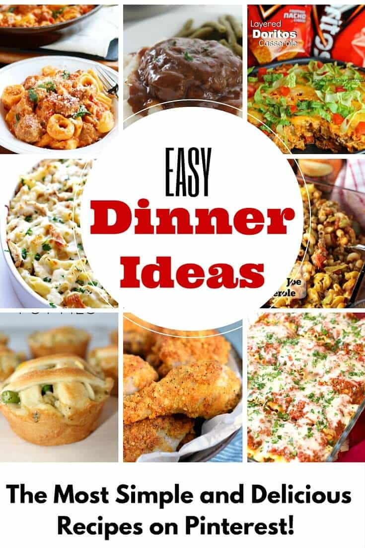 Easy Dinner Recipe
 Dinner Ideas So Crazy Easy You Can Count Them in a Pinch