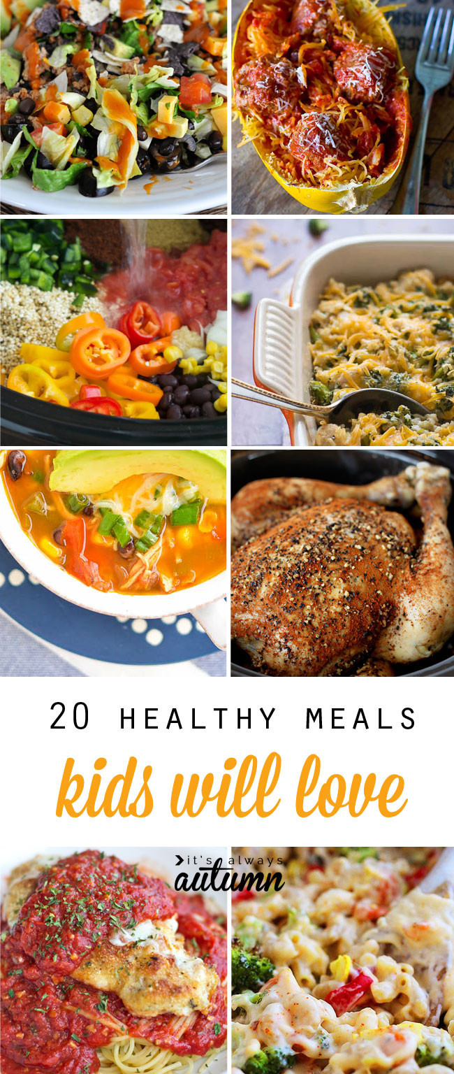 Easy Dinners For Kids
 20 healthy easy recipes your kids will actually want to