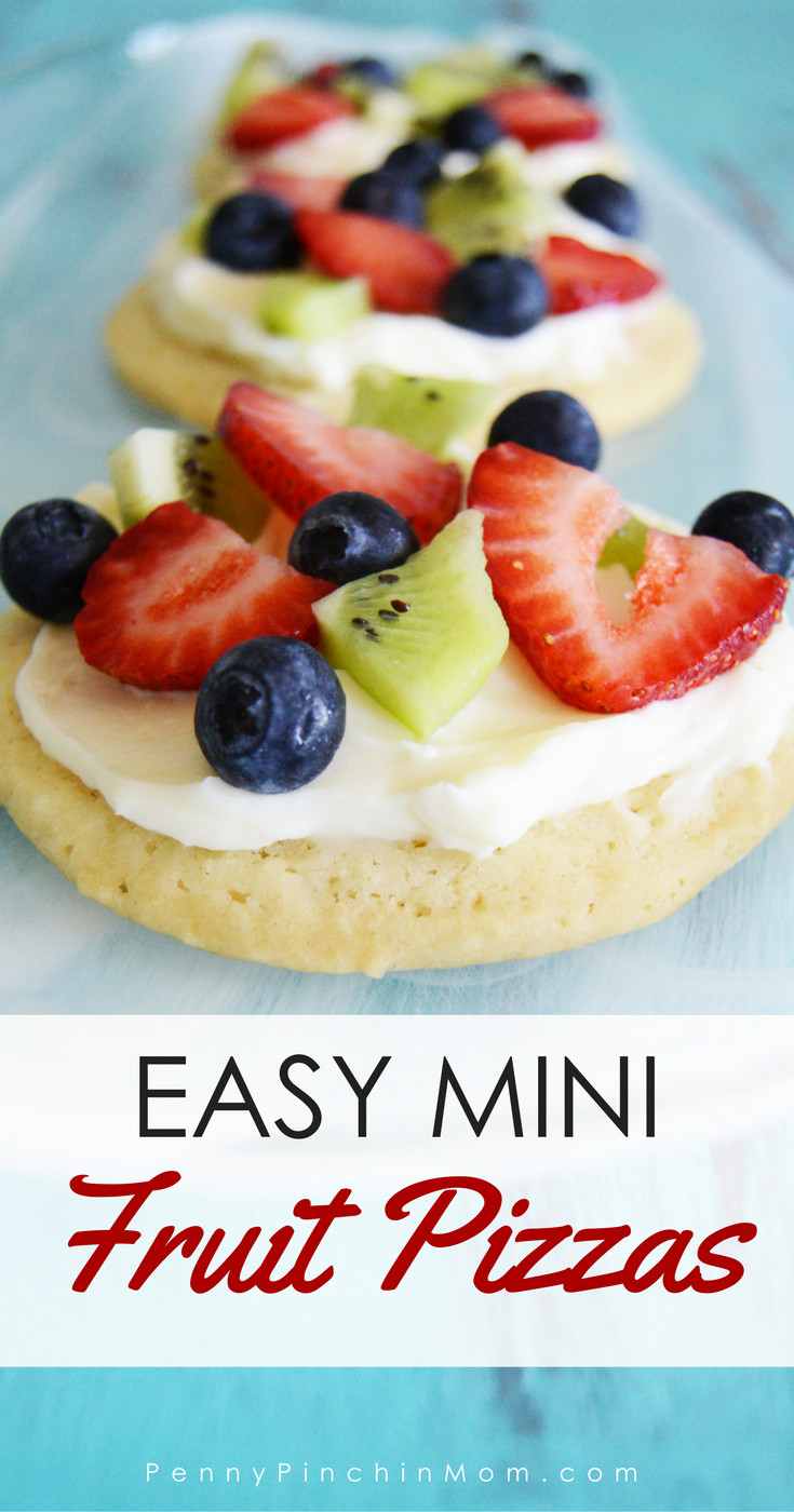 Easy Fruit Desserts
 easy fruit pizza dessert