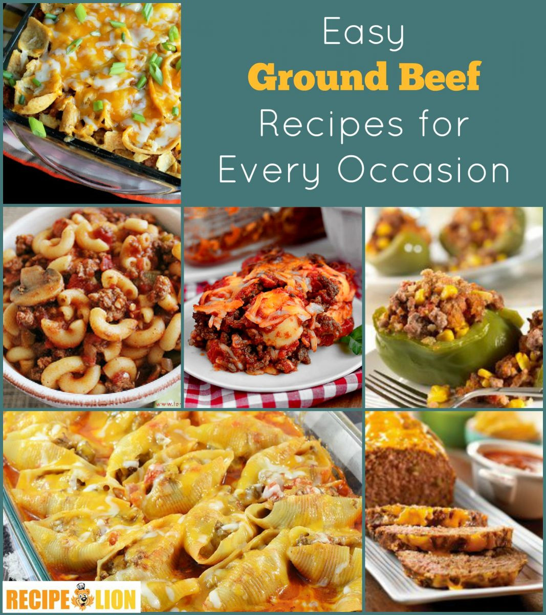 Easy Ground Beef Recipes
 133 Easy Ground Beef Recipes