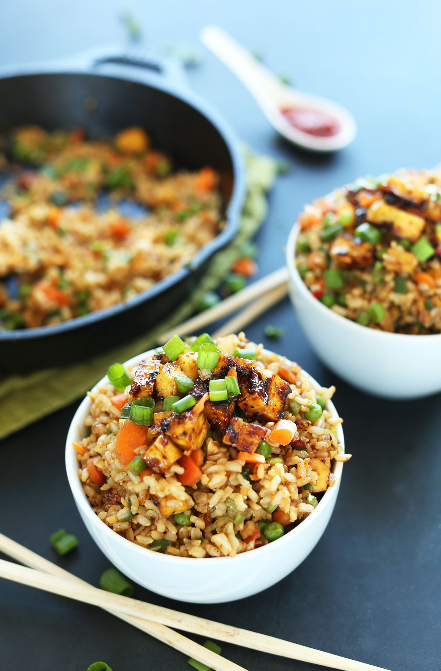 Easy Healthy Vegetarian Recipes
 Vegan Fried Rice