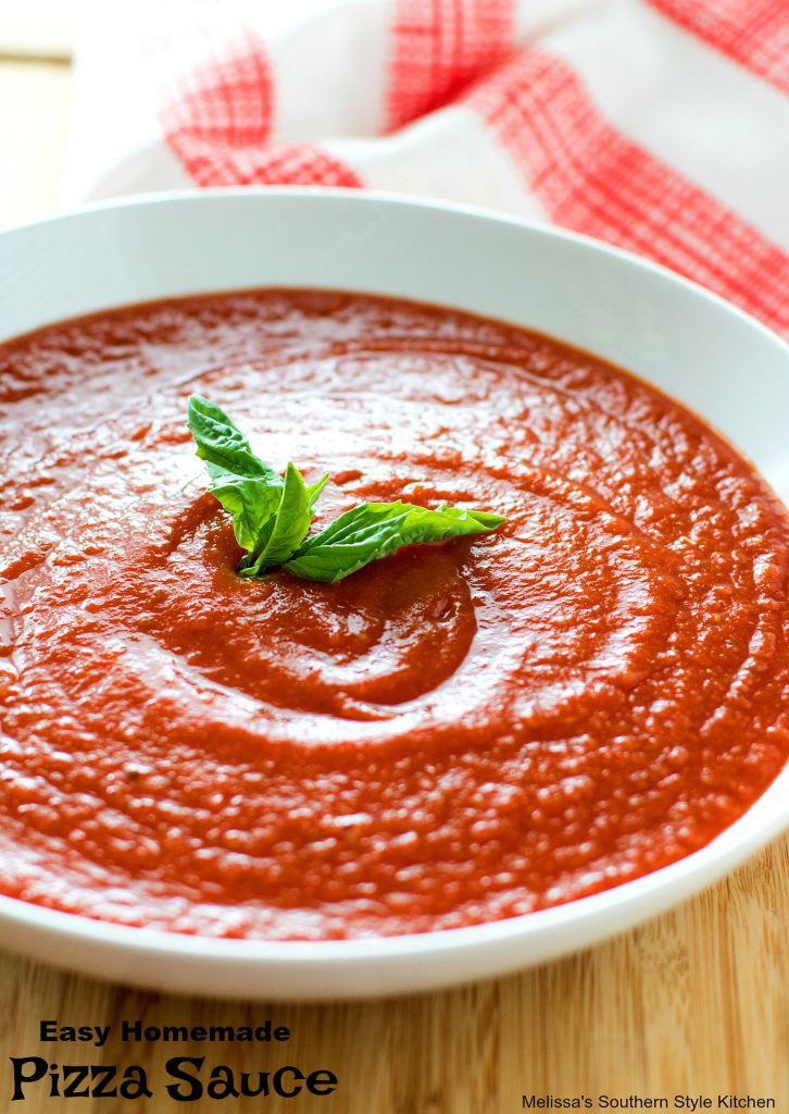 Easy Homemade Pizza Sauce
 Easy Homemade Pizza Sauce melissassouthernstylekitchen