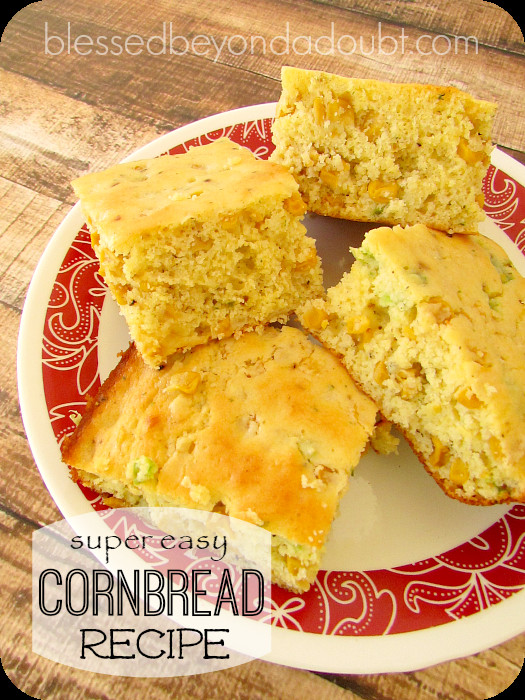 Easy Mexican Cornbread
 Super EASY Mexican Cornbread Recipe