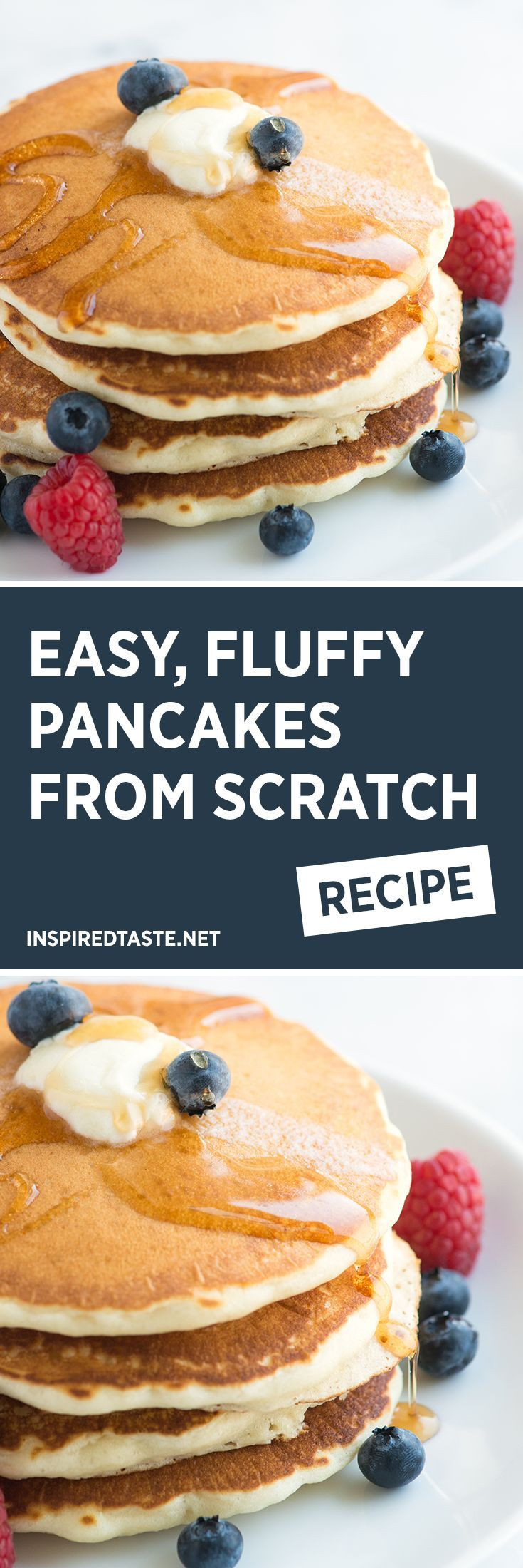 Easy Pancakes From Scratch
 Easy Fluffy Pancakes Recipe from Scratch Recipe
