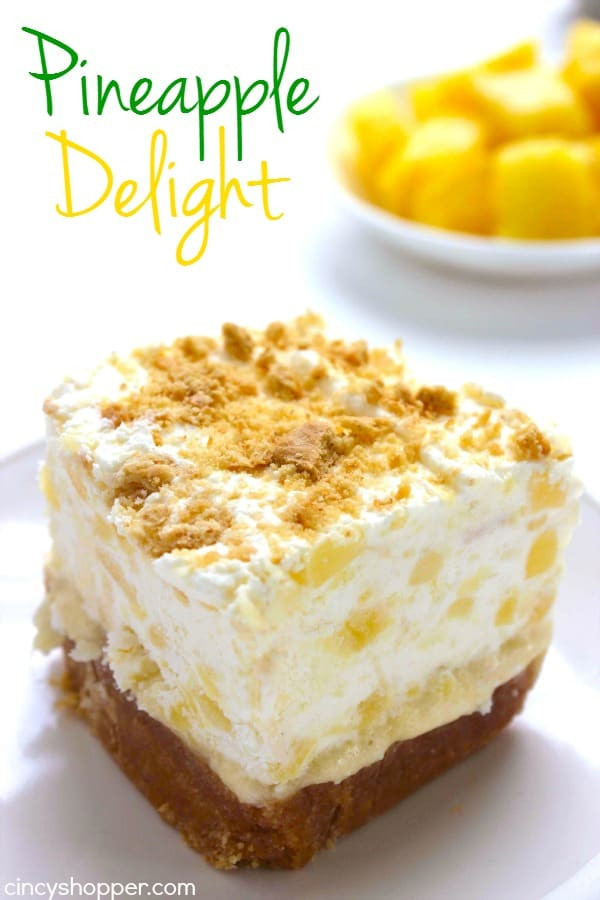 Easy Pineapple Desserts
 Pineapple Delight CincyShopper