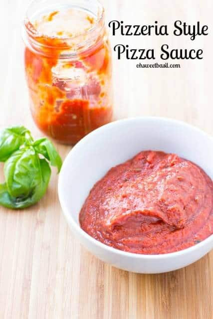 Easy Pizza Sauce Recipe
 Quick and Easy Spaghetti Sauce Oh Sweet Basil