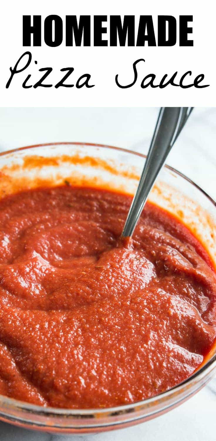 Easy Pizza Sauce Recipe
 Homemade Pizza Sauce House of Yumm