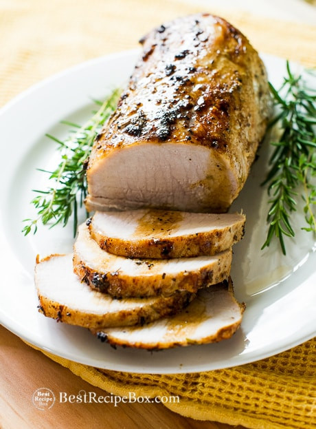 Easy Pork Tenderloin Recipes
 Oven Roast Pork Loin Recipe