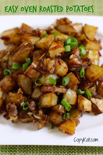 Easy Roasted Potatoes
 Easy Oven Roasted Potatoes Recipe and Video