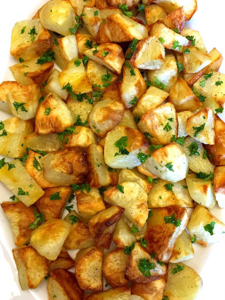 Easy Roasted Potatoes
 easy oven roasted potatoes