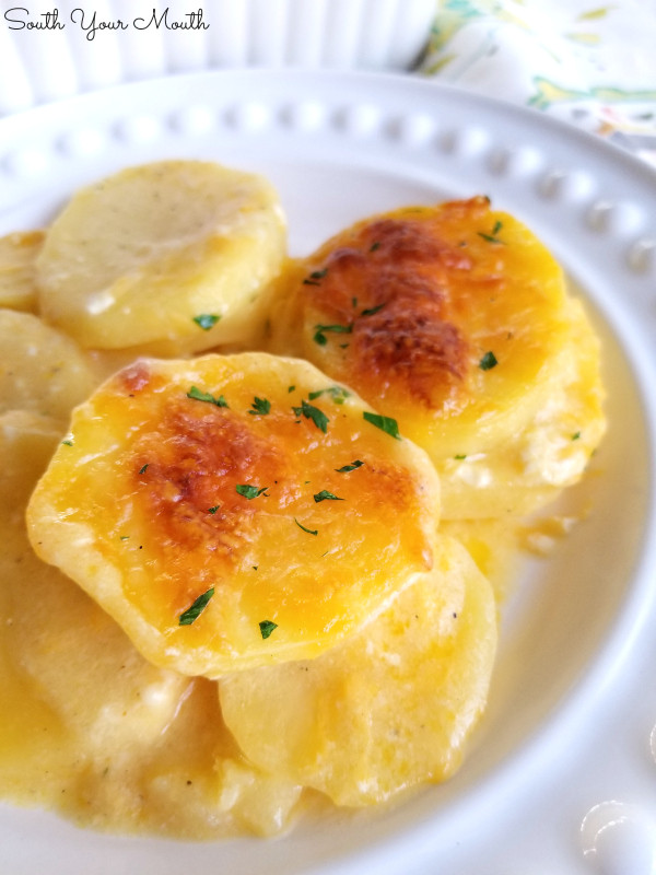 Easy Scalloped Potatoes Recipe
 South Your Mouth Super Easy Scalloped Potatoes