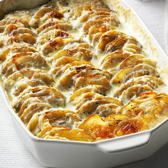 Easy Scalloped Potatoes Recipe
 Super Simple Scalloped Potatoes Recipe