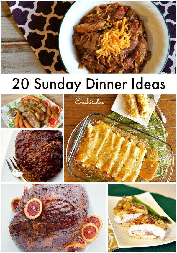 Easy Sunday Dinner
 20 Quick and Easy Sunday Dinner Recipe Ideas The Rebel Chick