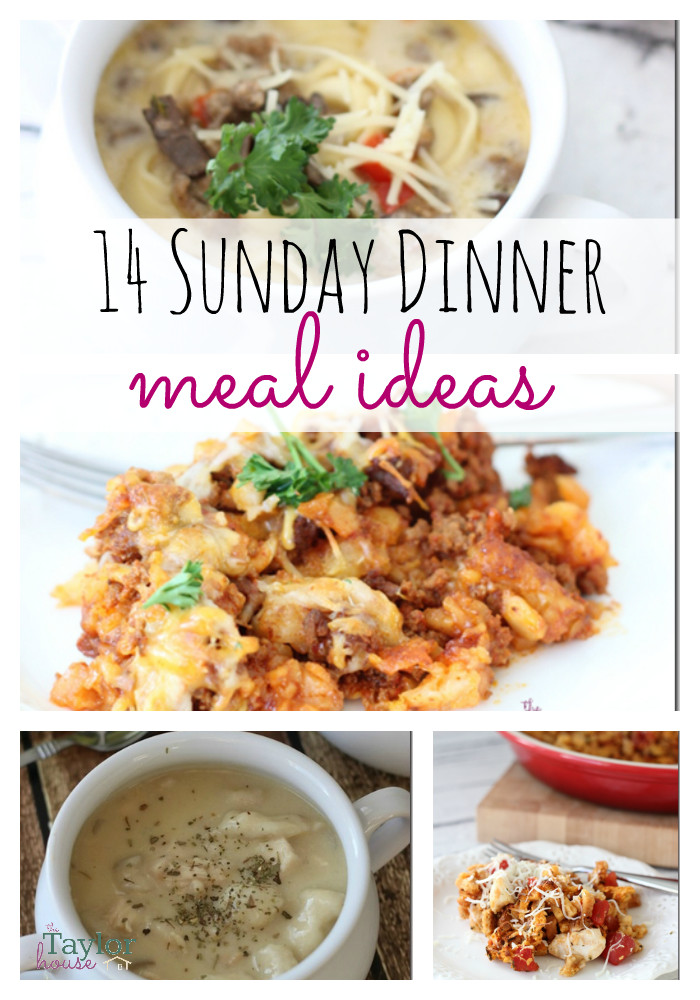 Easy Sunday Dinner
 14 Delicious Sunday Dinner Meal Ideas