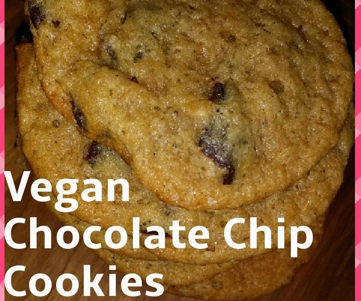 Easy Vegan Chocolate Chip Cookies
 Easy Vegan Chocolate Chip Cookies