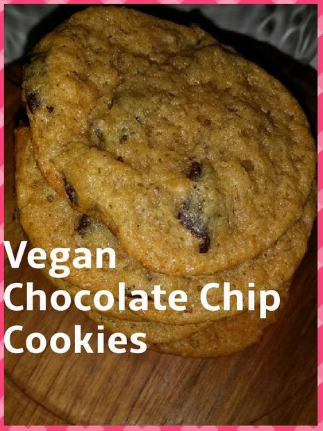 Easy Vegan Chocolate Chip Cookies
 Easy Vegan Chocolate Chip Cookies