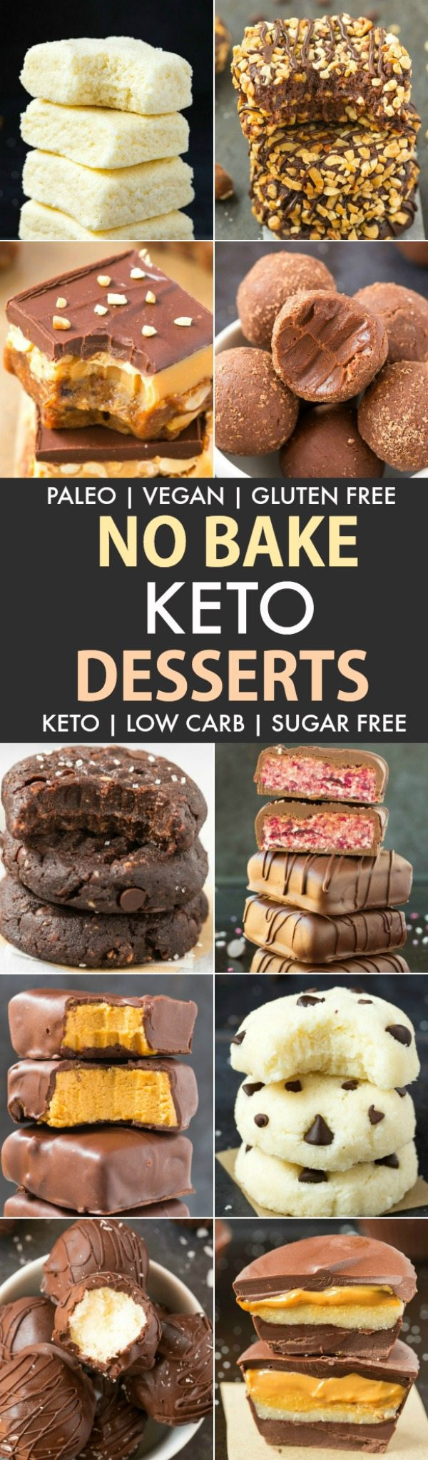 Easy Vegan Desserts No Bake
 Easy No Bake Low Carb Keto Desserts Paleo Vegan