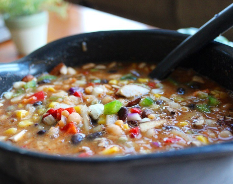 Easy Vegetarian Chili
 Quick and Easy Ve arian Chili Color Me Veggie