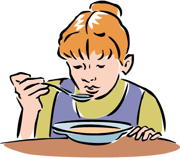 Eating Dinner Clipart
 Eating Dinner Clipart