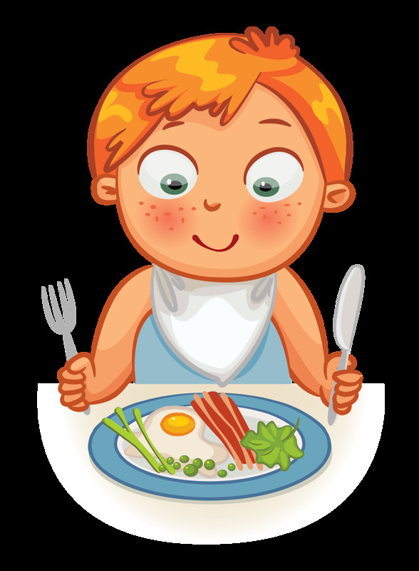 Eating Dinner Clipart
 Clip art Kid Dinner Time Eating Time