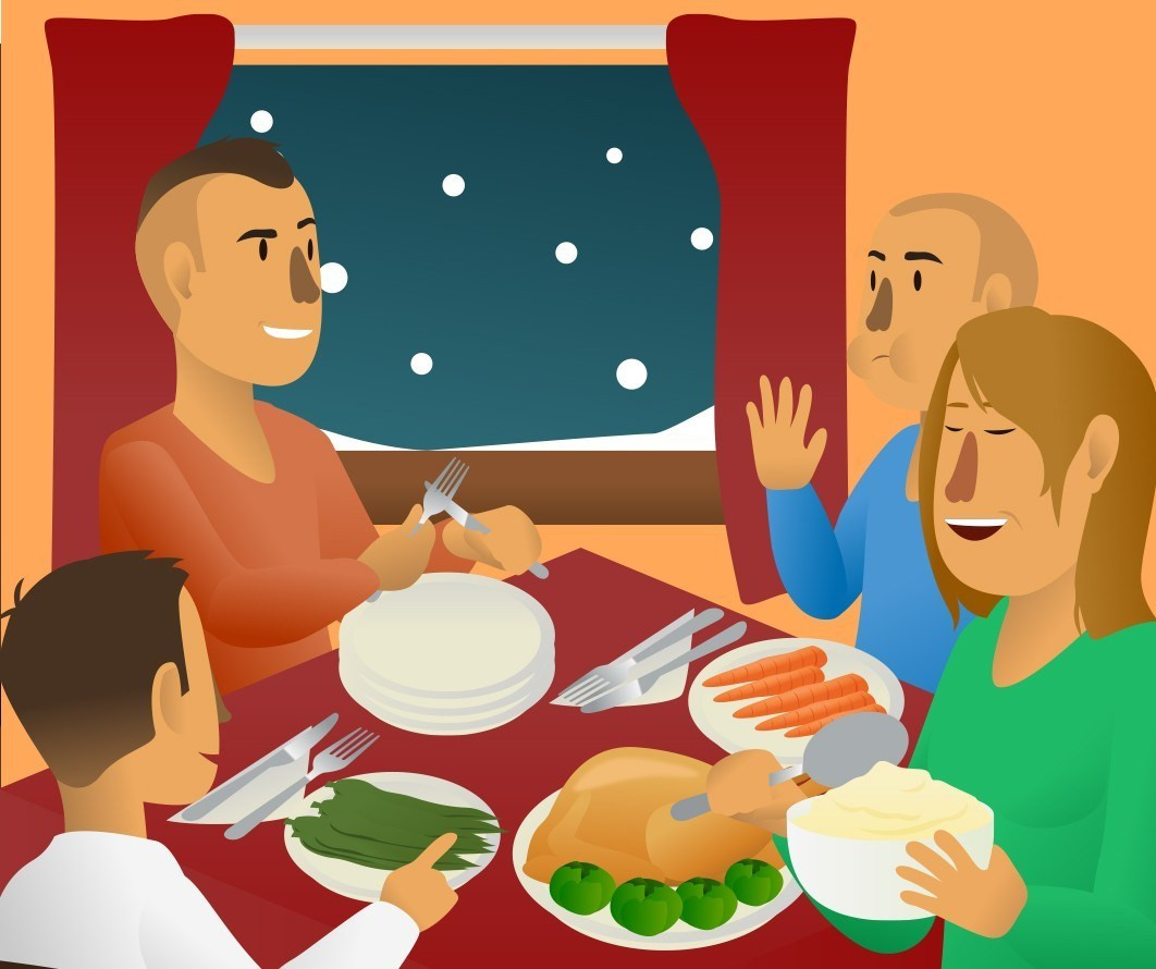 Eating Dinner Clipart
 5 Dinner Options for Everyone – Food and Health munications