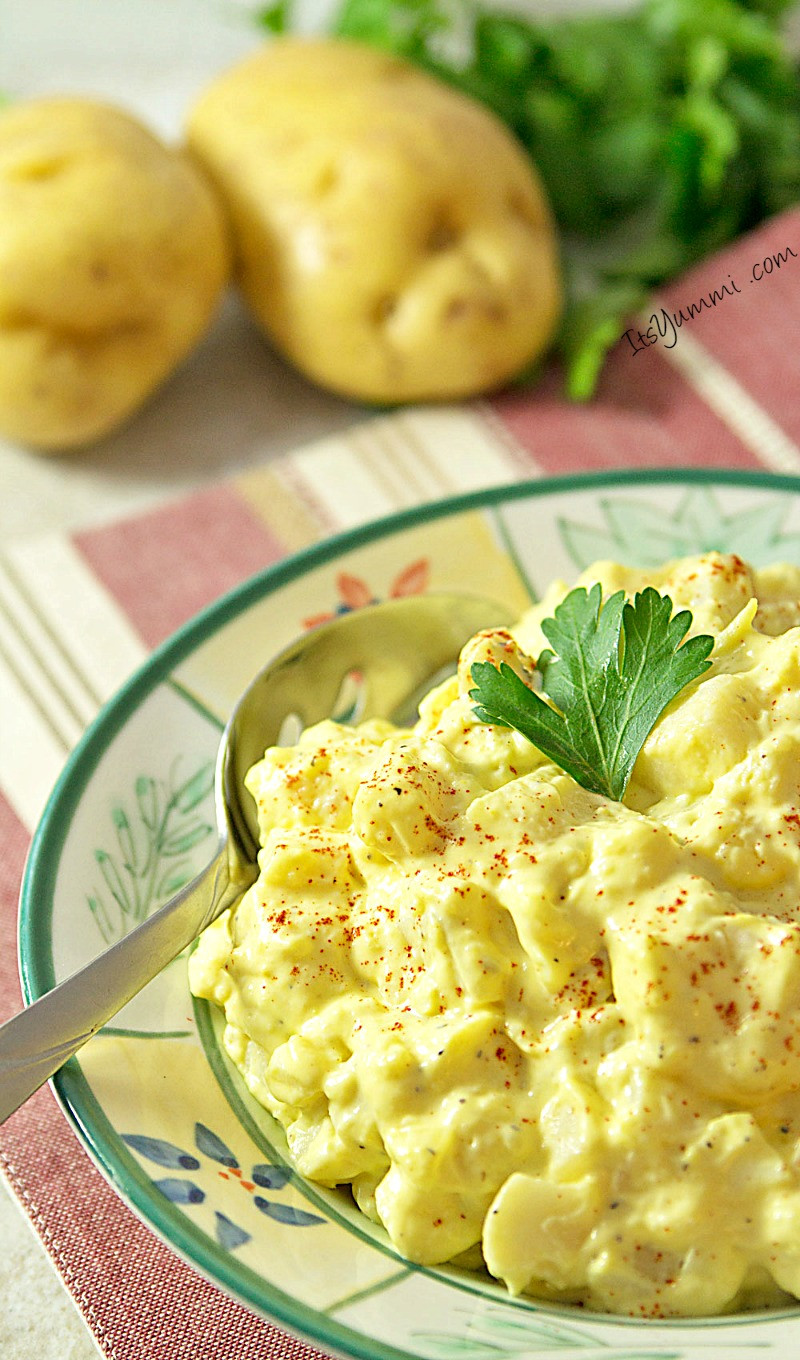 Egg Potato Salad
 Southern Style Mustard Potato Salad ⋆ Its Yummi