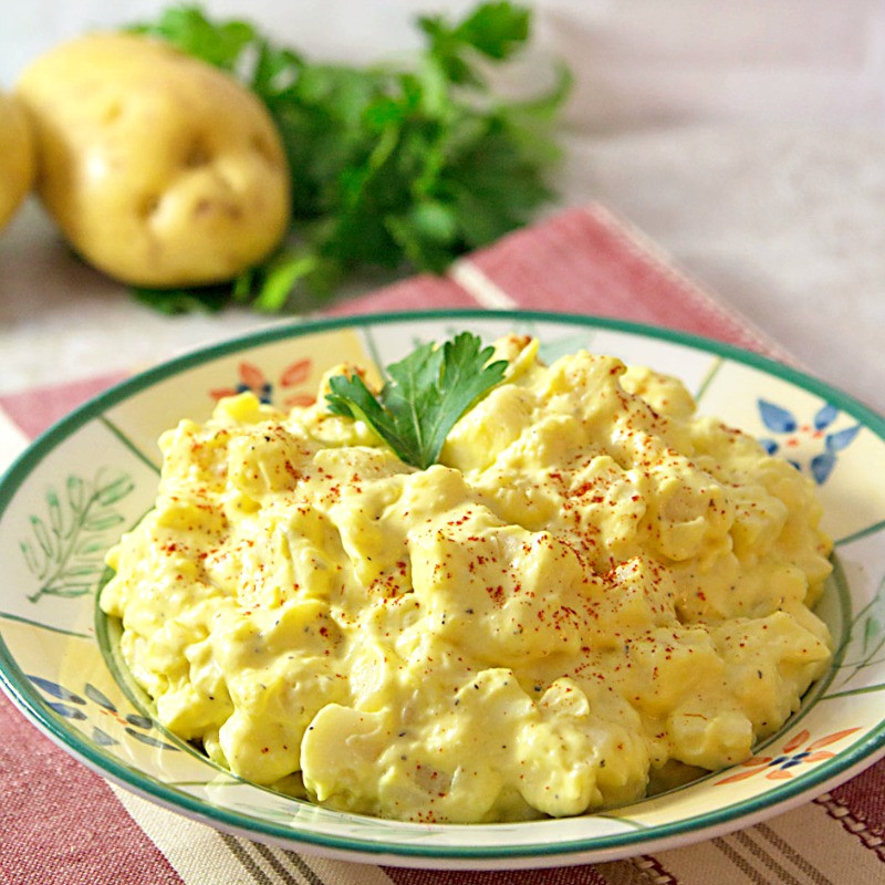 Egg Potato Salad
 Southern Style Mustard Potato Salad ⋆ Its Yummi