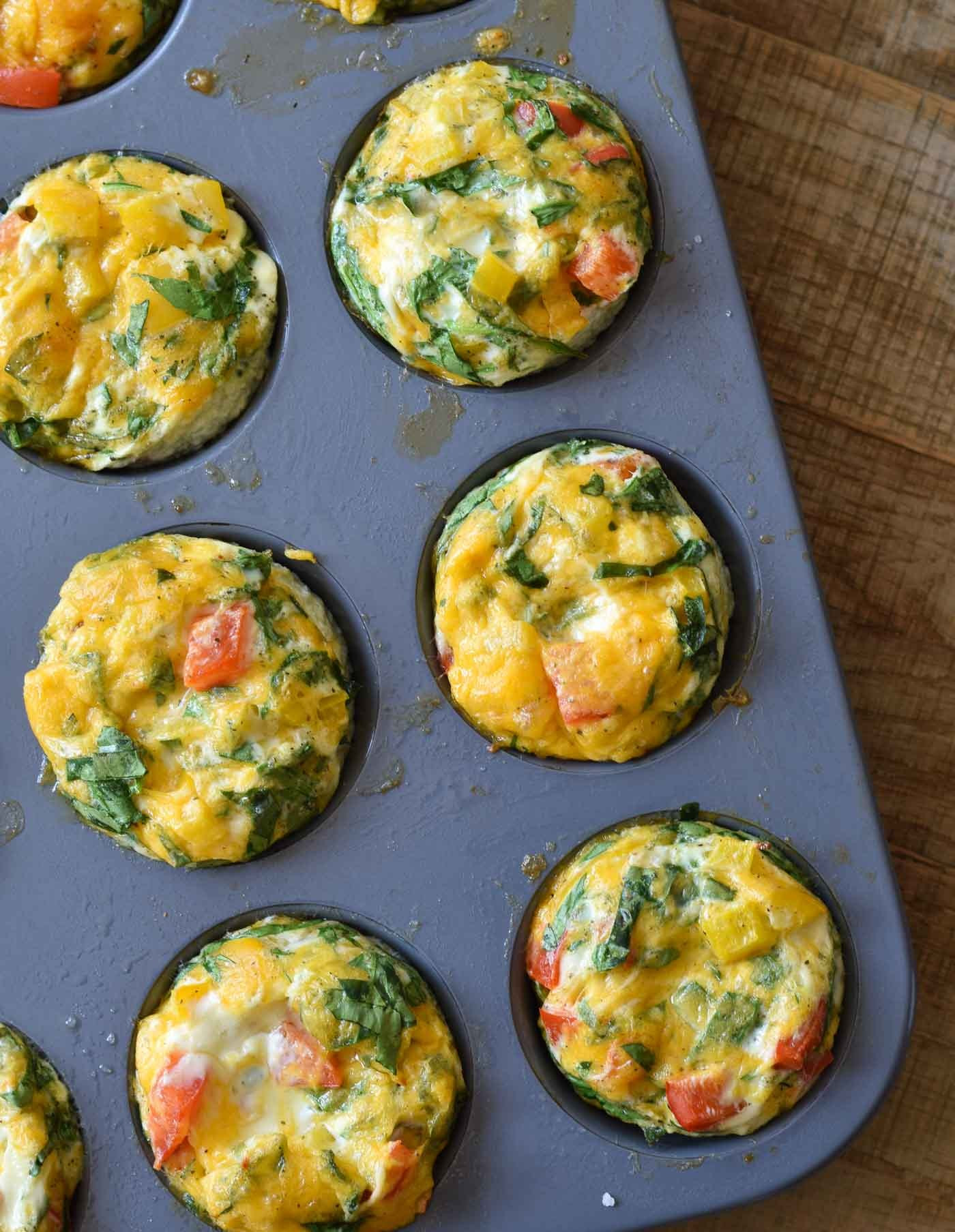 Egg Whites Breakfast Recipe
 Healthy Egg White Breakfast Muffins