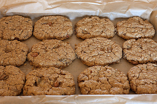 Eggless Oatmeal Cookies
 Eggless Oatmeal & Raisin Cookies DivineTaste