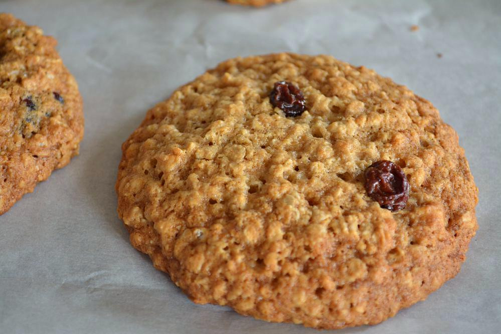 Eggless Oatmeal Cookies
 Eggless Oatmeal Raisin Cookies