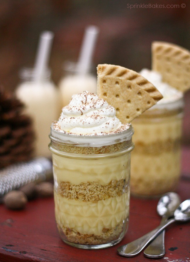 Eggnog Dessert Recipes
 Best Shortbread and Eggnog Pudding Trifles for Walker s