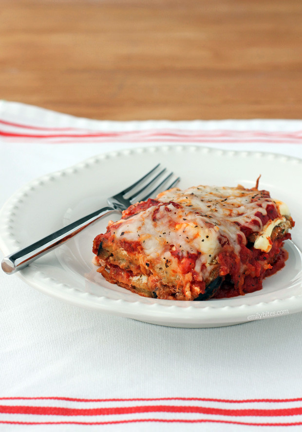 Eggplant Parmesan Casserole
 Eggplant Parmesan Casserole Emily Bites