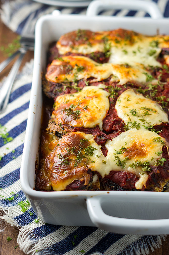 Eggplant Parmesan Casserole
 Chicken Eggplant Parmesan Casserole Bound By Food