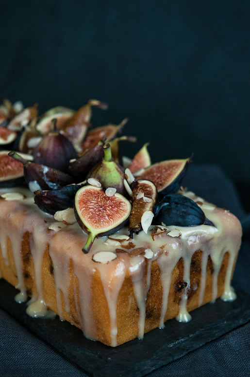 Fig Dessert Recipes
 Fig Almond Tea Cake w Coconut Honey Glaze