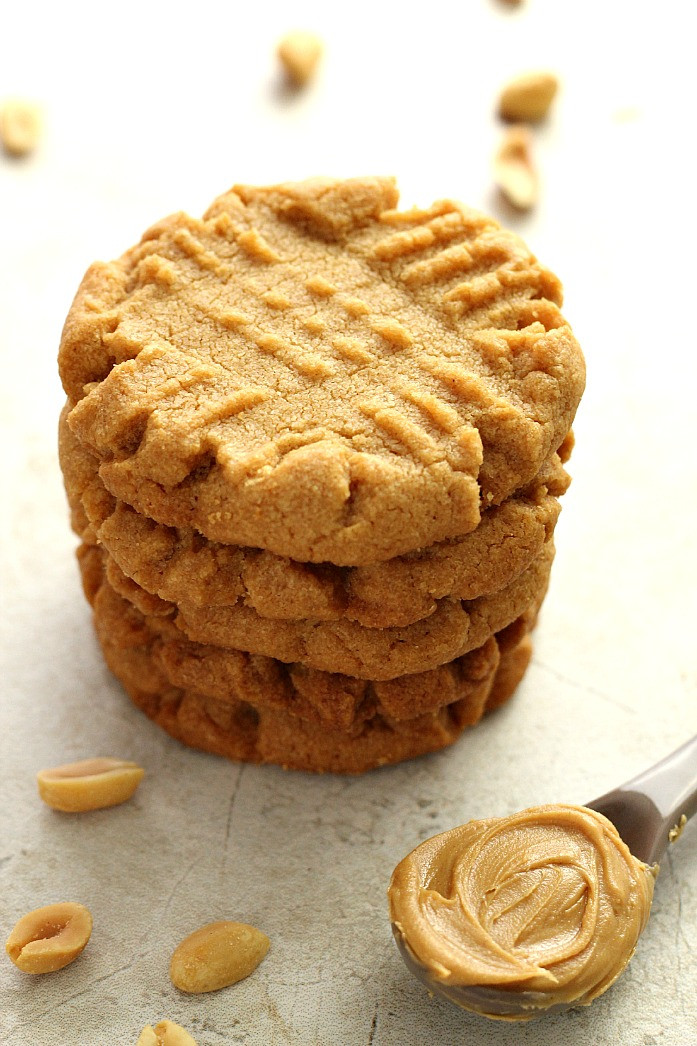 Flourless Peanut Butter Cookies
 Flourless Peanut Butter Cookies