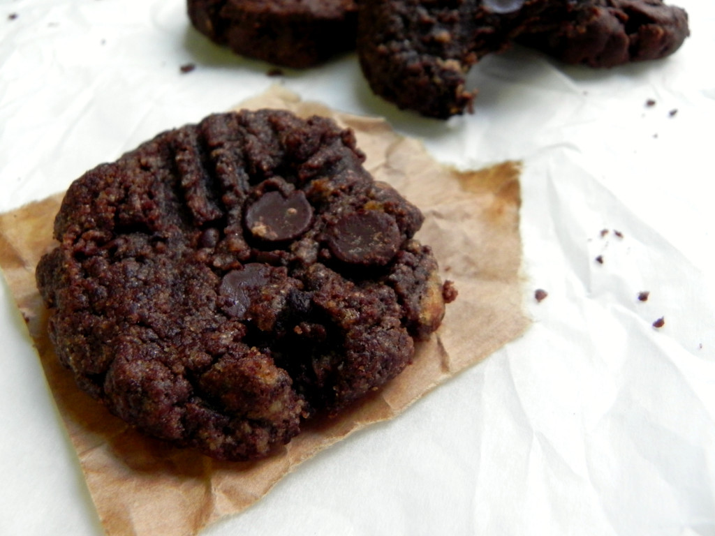 Flourless Peanut Butter Cookies
 Chocolate Flourless Peanut Butter Cookies