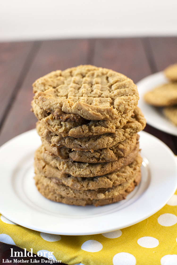 Flourless Peanut Butter Cookies
 Flourless Peanut Butter Cookies Like Mother Like Daughter