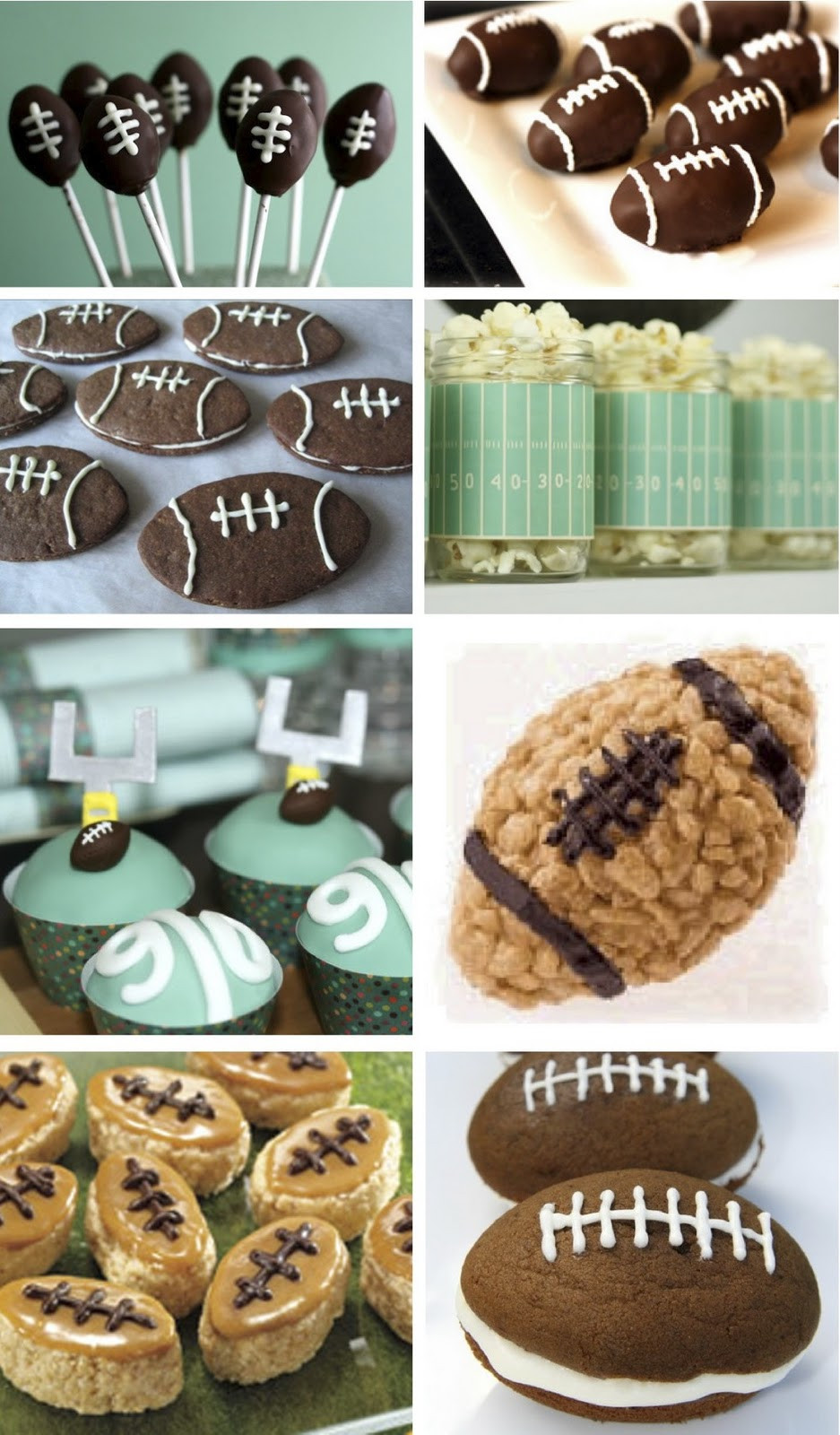 Football Party Desserts
 Room For Dessert
