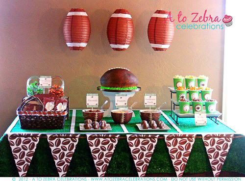 Football Party Desserts
 Fantasy Football Draft Party Ideas