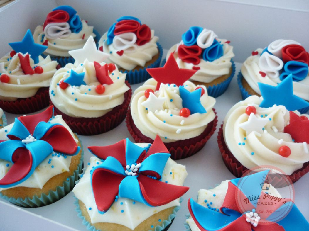 Fourth Of July Cupcakes
 4th of July Cupcakes