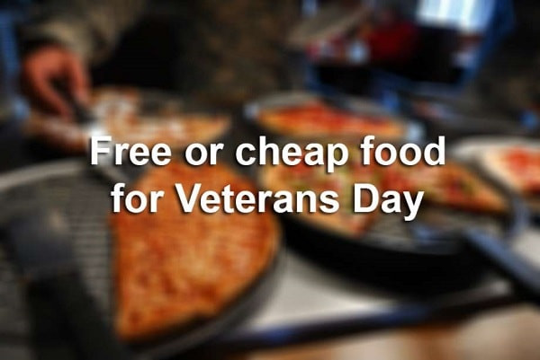 Free Dinners On Veterans Day
 Veterans Day Freebies 2018 Veterans Day 2018 Free Meals