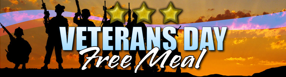 Free Dinners On Veterans Day
 Veterans Day Free Meal Events