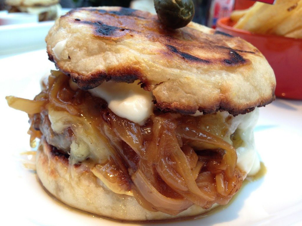 French Onion Soup Burger
 Best Burgers in New York CityFashFoo s