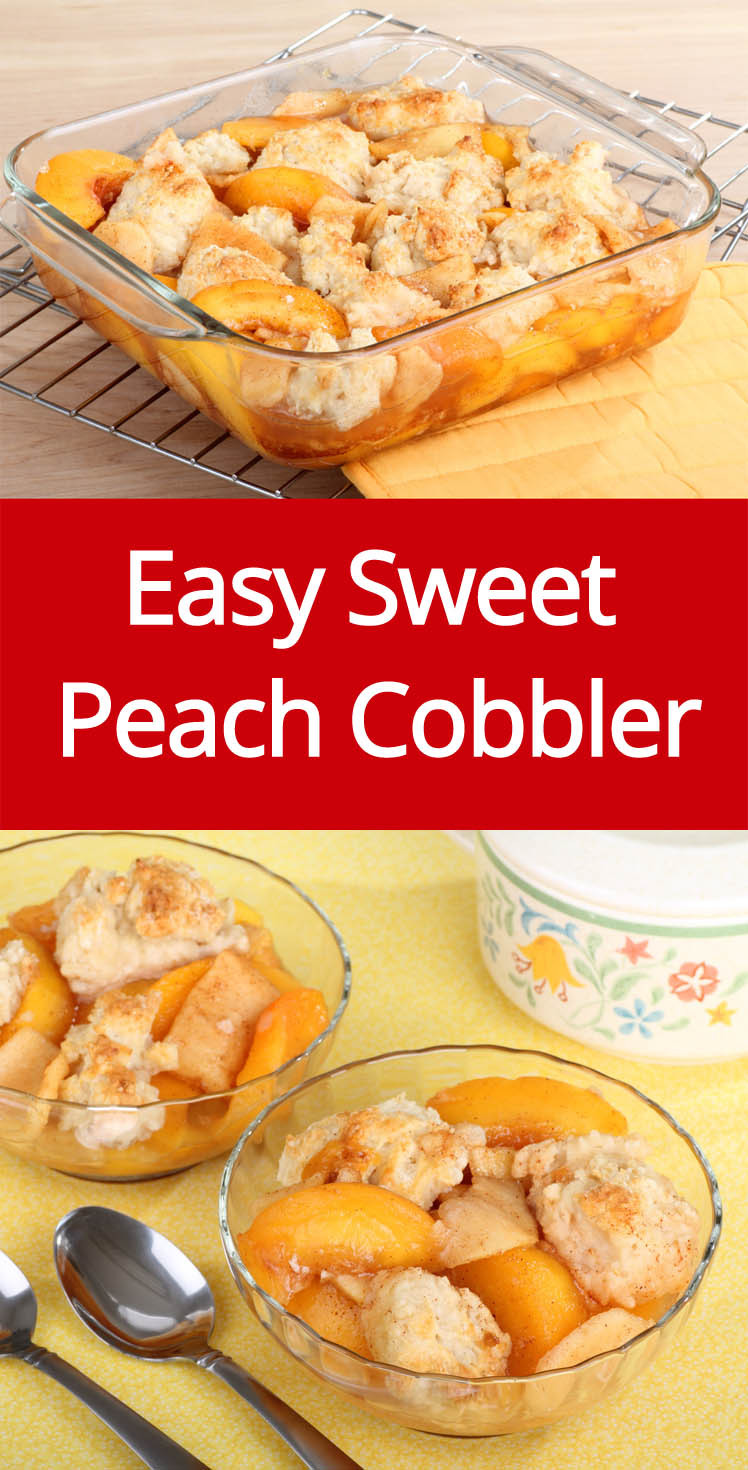 Fresh Peach Desserts Recipes
 Easy Peach Cobbler Recipe Made With Fresh Sweet Peaches