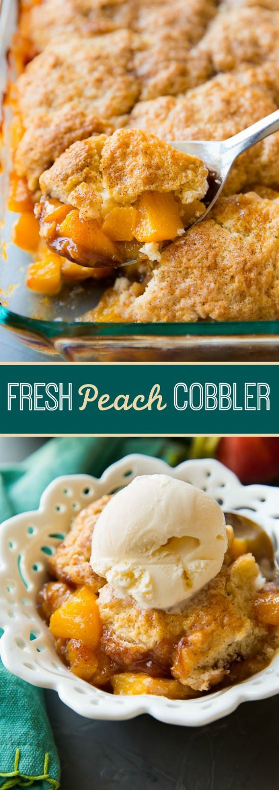 Fresh Peach Desserts Recipes
 Fresh Peach Cobbler Recipe
