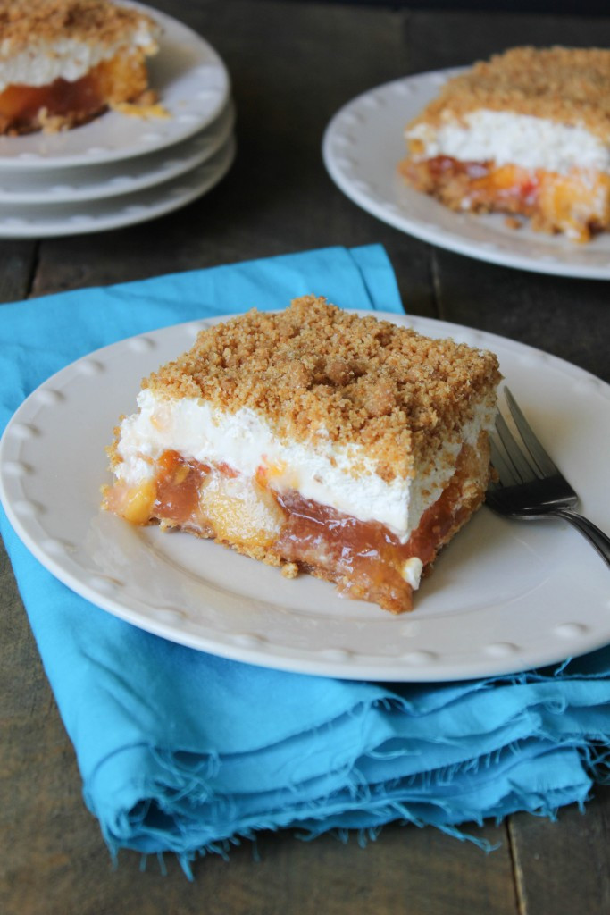 Fresh Peach Desserts Recipes
 Fresh Peach Dessert baked crust