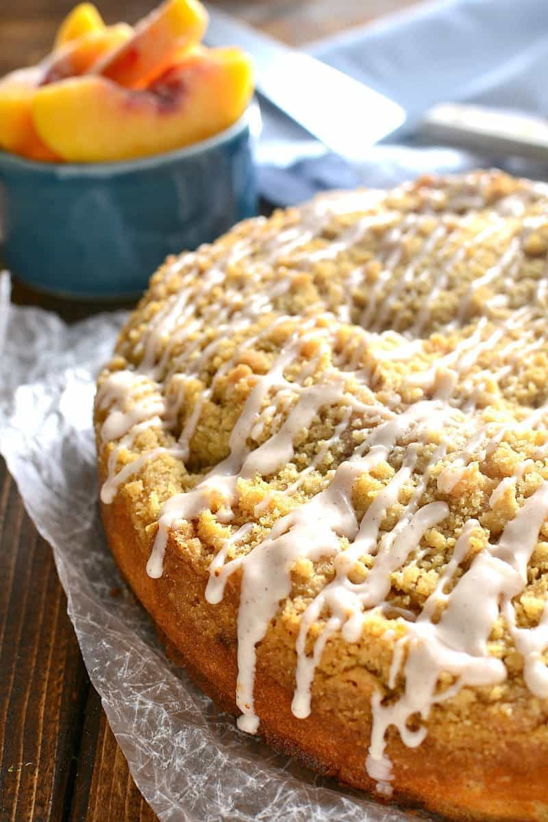 Fresh Peach Desserts Recipes
 Peach Cobbler Coffee Cake